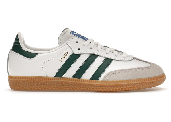 adidas Samba OG White Collegiate Green Gum (Kids) sneakers - authentic adidas shoes