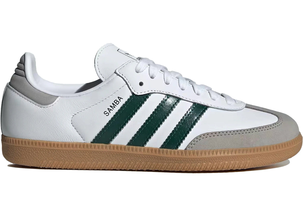 adidas Samba OG White Collegiate Green Gum (Women's) - vue 360