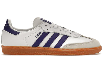 adidas Samba OG White Energy Ink Gum (Women's) - authentic adidas sneakers