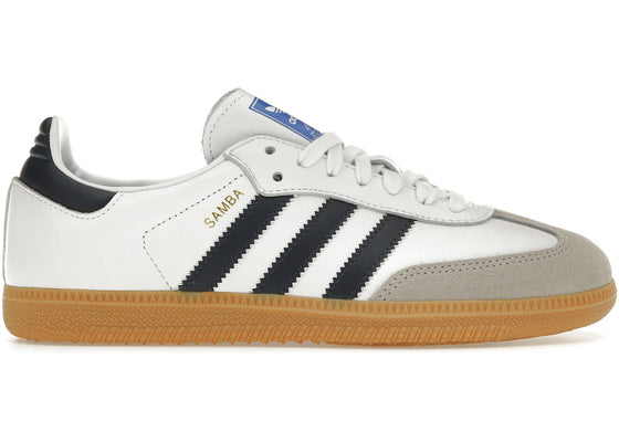 adidas Samba OG White Night Indigo Gum sneakers - authentic streetwear shoes