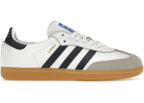 adidas Samba OG White Night Indigo Gum sneakers - authentic streetwear shoes