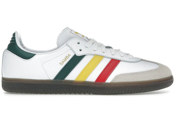adidas Samba OG White Rasta sneakers - authentic adidas shoes