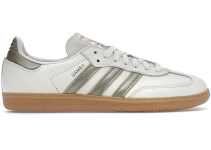 adidas Samba OG Wonder Gold Metallic (Women's) - authentic adidas sneakers