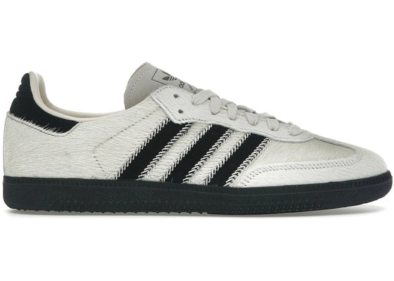 adidas Samba OG Wonder White Black Pony (Women's) sneakers - authentic adidas shoes