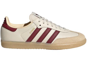 adidas Samba OG Wonder White Shadow Red Gum (GS) - vue 360