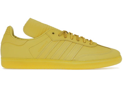 adidas Samba Pharrell Humanrace Yellow - authentic adidas sneakers