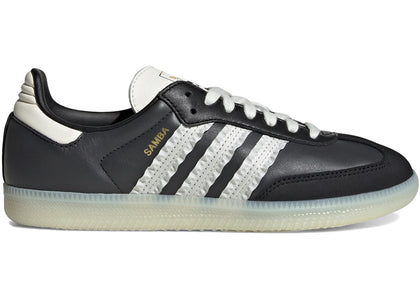 adidas Samba Ruffle Stripes Pack Black Off White (Women's) - authentic adidas sneakers