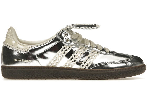 adidas Samba Wales Bonner Silver sneakers - authentic streetwear shoes