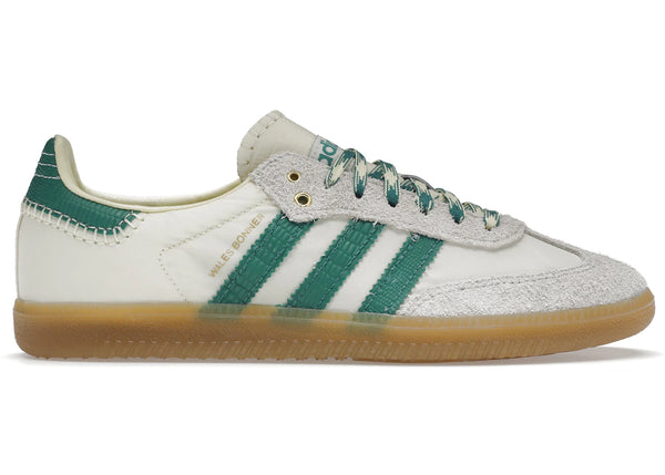 adidas Samba Wales Bonner Cream Green sneakers - authentic adidas shoes