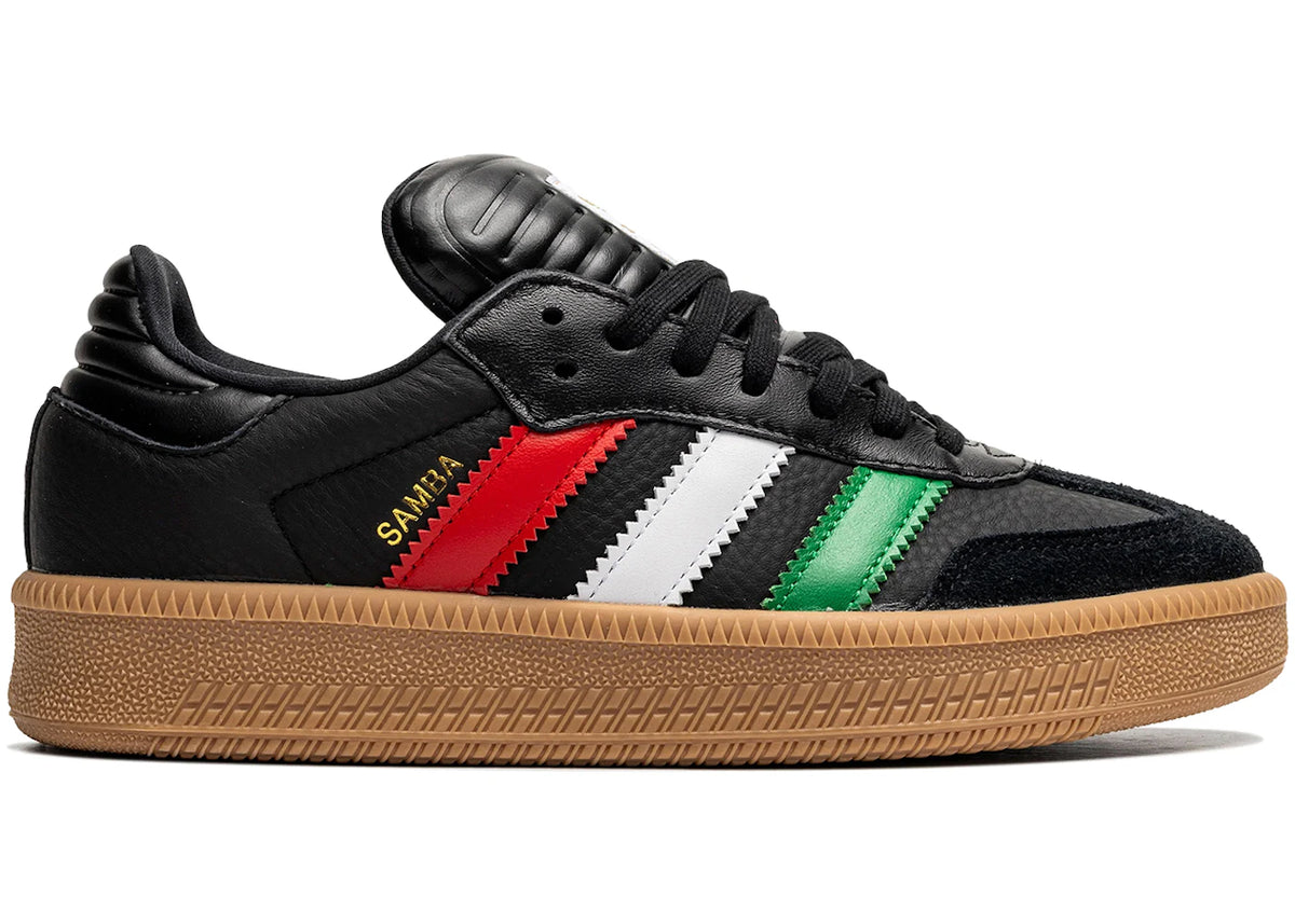 adidas Samba XLG Black Better Scarlet Green - vue secondaire A