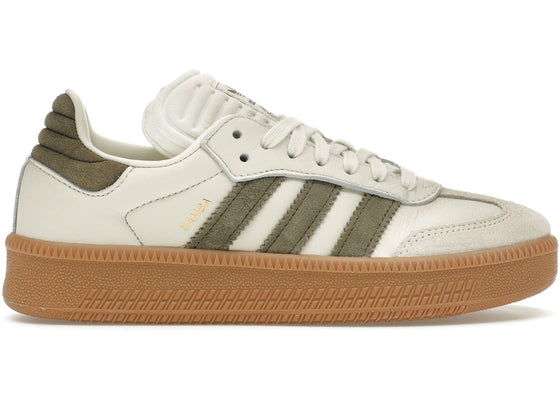 adidas Samba XLG Ivory Olive Strata sneakers - authentic adidas shoes
