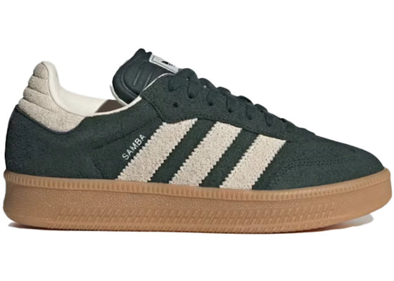 adidas Samba XLG Shadow Green Chalk White sneakers - authentic adidas shoes