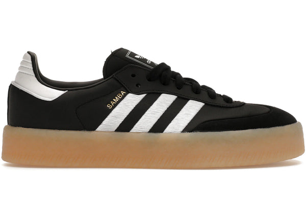 adidas Sambae Black White Gum (Women's) sneakers - authentic adidas shoes