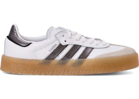 adidas Sambae Cloud White Black Gum (Women's) - authentic adidas sneakers