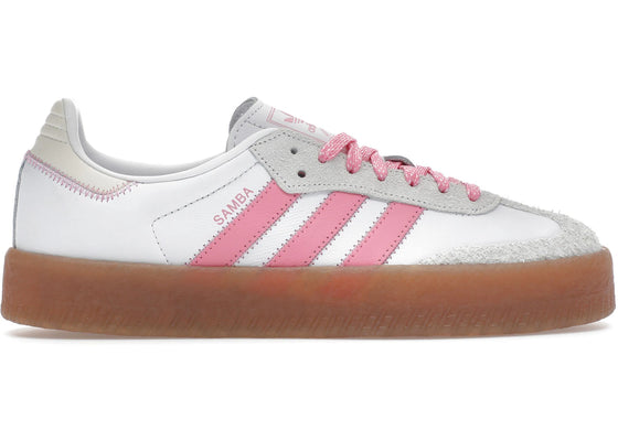 adidas Sambae Cloud White Bliss Pink (Women's) sneakers - authentic adidas shoes