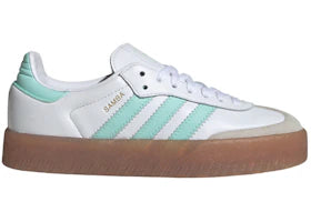 adidas Sambae Cloud White Clear Mint Gold Metallic (GS)
