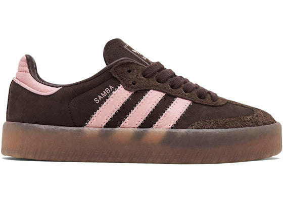 adidas Sambae Dark Brown Wonder Mauve (Women's) sneakers - authentic streetwear shoes