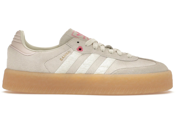 adidas Sambae Ivory Pink Fusion (Women's) sneakers - authentic adidas shoes