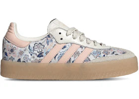 adidas Sambae Liberty London Off White Blush Pink (GS)