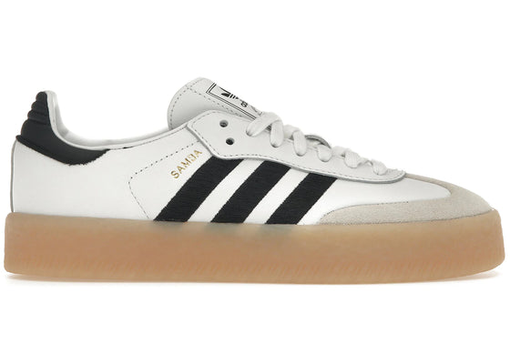 adidas Sambae White Black Gum (Women's) sneakers - authentic adidas shoes