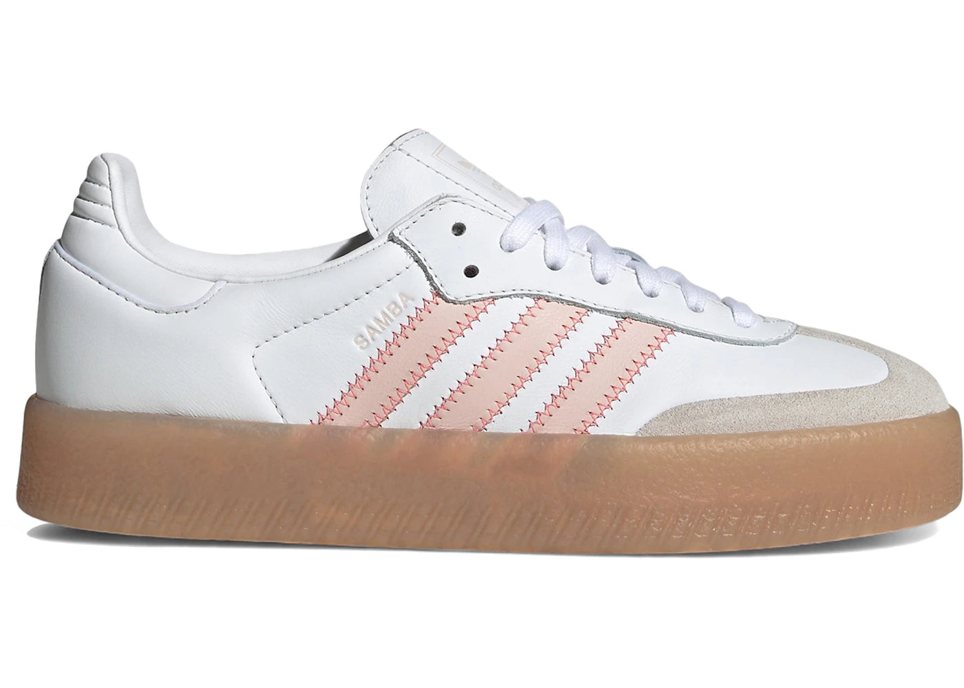 adidas Sambae White Sandy Pink Red (Women's) - vue secondaire A
