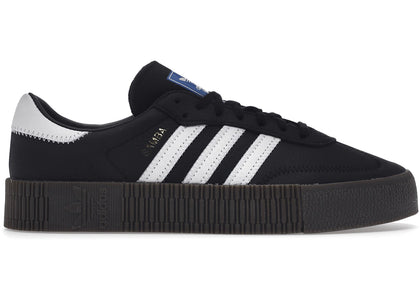adidas Sambarose Black White Gum (Women's) - authentic adidas sneakers