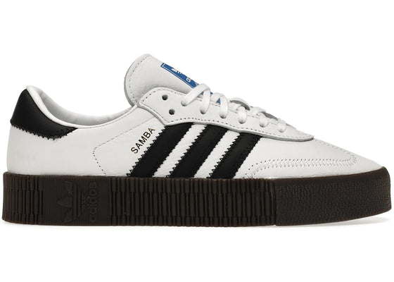 adidas Sambarose White Black Gum (Women's) sneakers - authentic adidas shoes