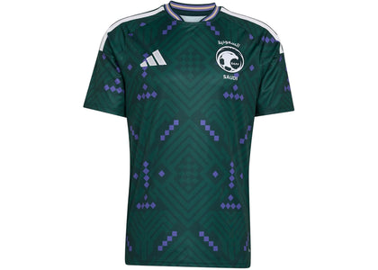adidas Saudi Arabia 2026 Home Jersey Aurora Ivy White - authentic adidas apparel