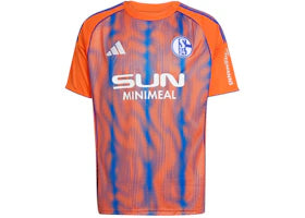 adidas Schalke 04 Jersey Team Orange Royal Blue - vue 360