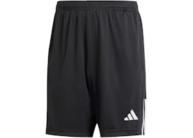 adidas Sereno Aeroready CUT 3-Stripes Shorts Black White - authentic adidas apparel