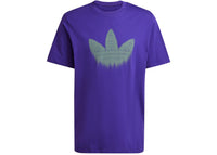 adidas Skeleton Trefoil Tee Collegiate Purple