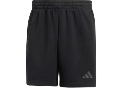 adidas Soft Lux Shorts Black - authentic adidas apparel