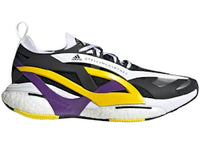 adidas Solarglide Stella McCartney Core Black Active Purple Shock Yellow (Women's)