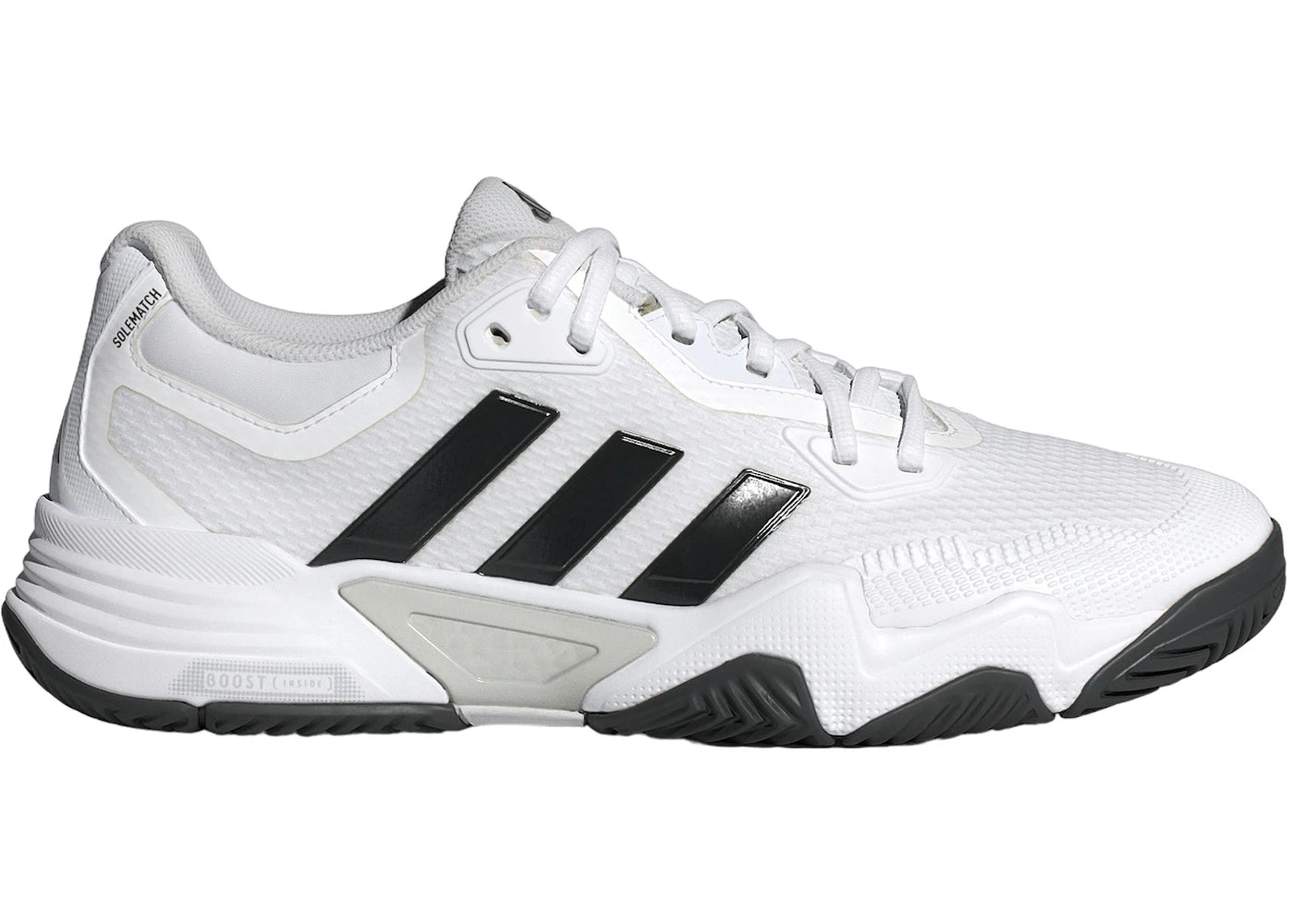 adidas Solematch Control 2 Cloud White Black Blue Met. Silver Metallic - vue secondaire A