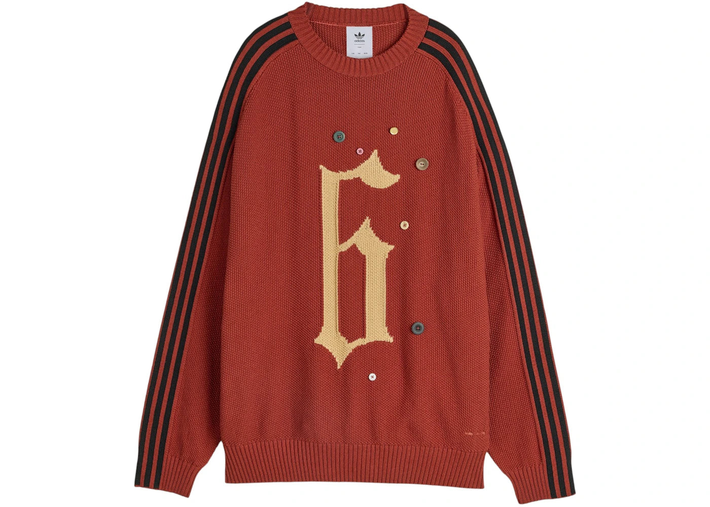 adidas Song For The Mute Adi006 Sweater Wild Sepia - vue secondaire A
