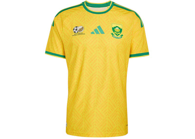 adidas South Africa 26 Home Authentic Jersey Team Yellow