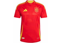 adidas Spain 2024 Home Authentic Jersey Better Scarlet