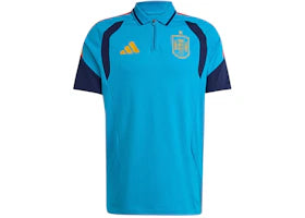 adidas Spain 2026 Tiro Polo Shirt Bold Aqua