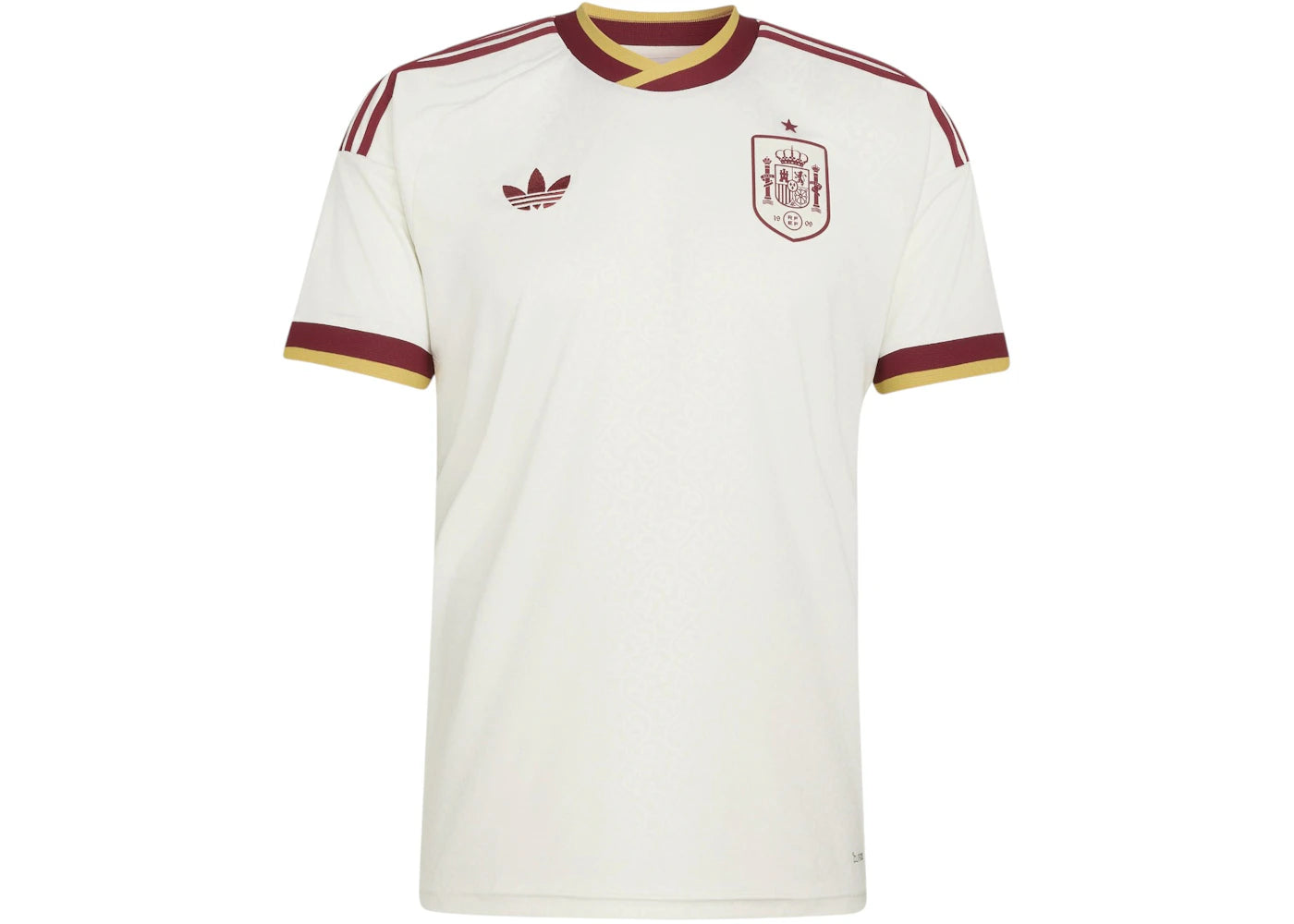 adidas Spain 26 Away Jersey Off White - vue 360
