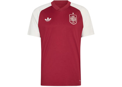 adidas Spain 26 Away Pre Match Jersey Team Collegiate Burgundy - authentic adidas apparel