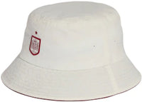 adidas Spain 26 Bucket Hat Off White/Team Collegiate Burgundy