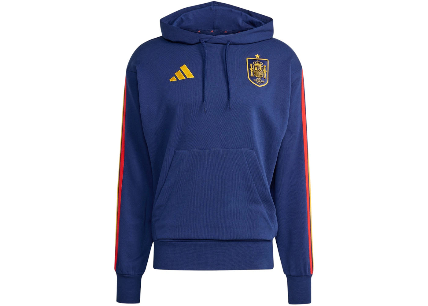 adidas Spain DNA Hoodie Dark Blue - vue secondaire A