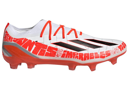 adidas X Speedportal Messi.1 FG White Solar Red - sneakers view 2