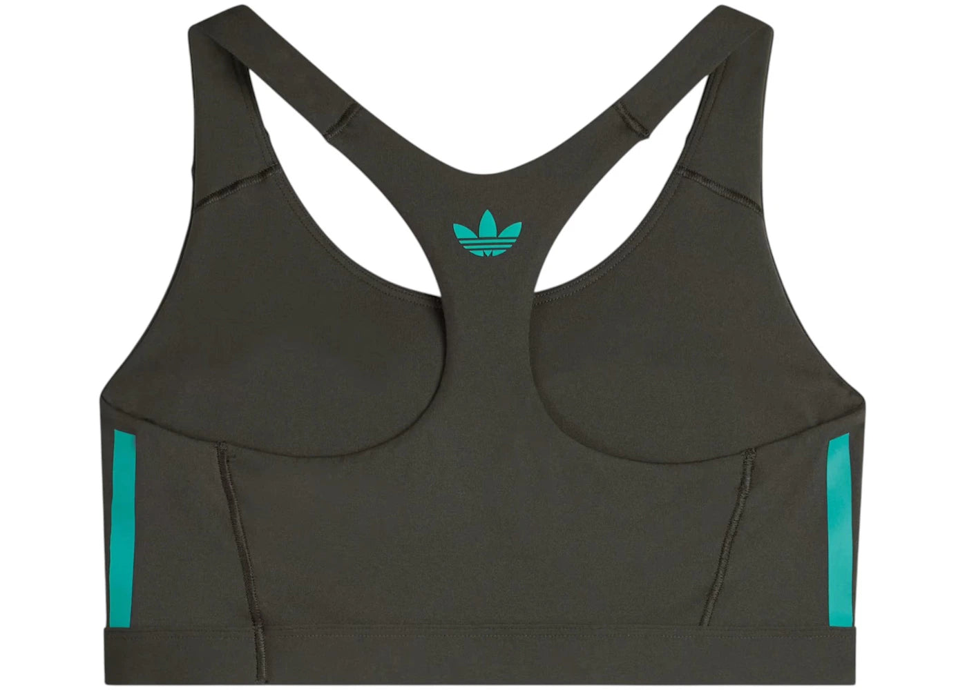 adidas Sporty & Rich Women's Bralette Carbon - vue secondaire B