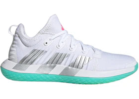 adidas Stabil Next Gen Handball Cloud White Silver Metallic Lucid Pink (Women's)