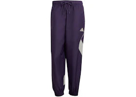 adidas Stadium Tracksuit Pants Aurora Plum Metal Grey - authentic adidas apparel