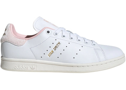 adidas Stan Smith Cloud White Gold Metallic Sandy Pink (Women's) - authentic adidas sneakers