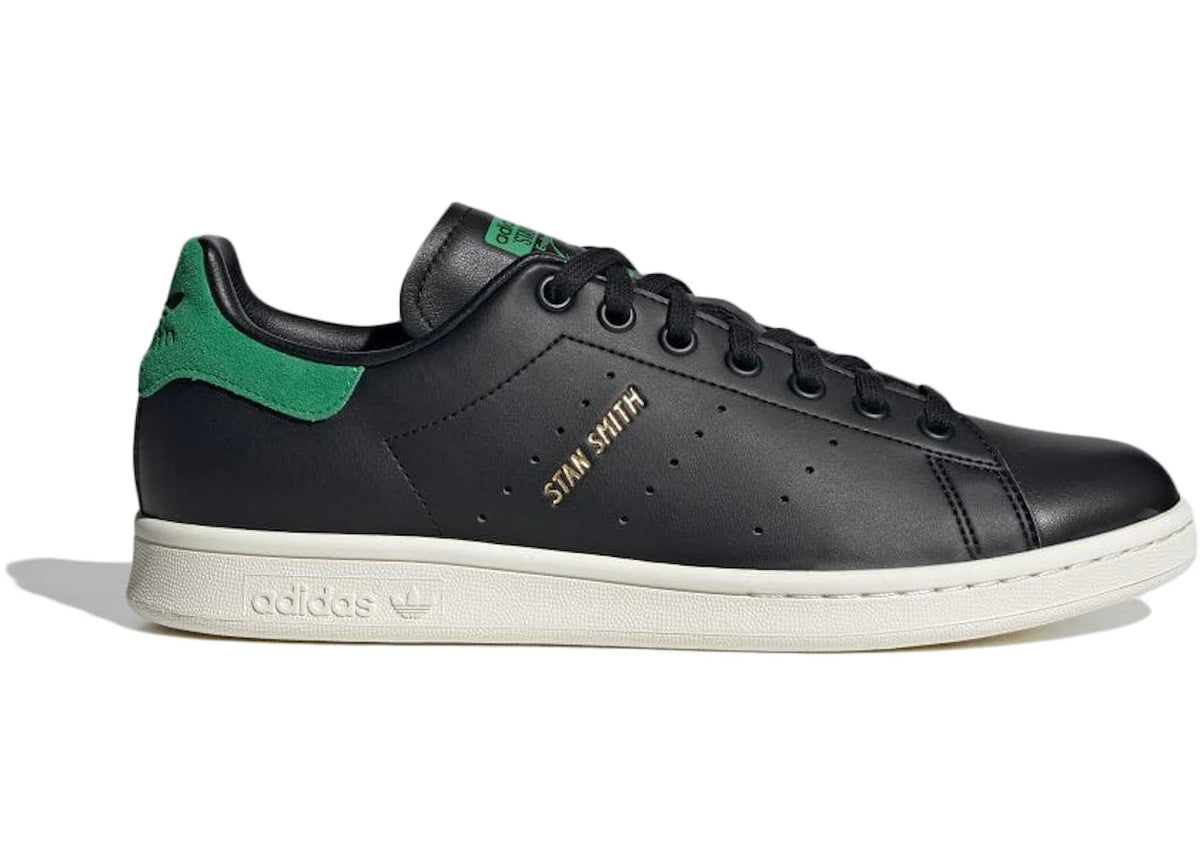 adidas Stan Smith Core Black Green - vue 360