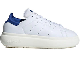 adidas Stan Smith Platform White Royal Blue (Women's) - vue 360