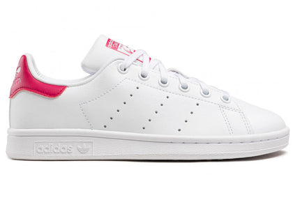 adidas Stan Smith White Bold Pink (GS) - authentic adidas sneakers